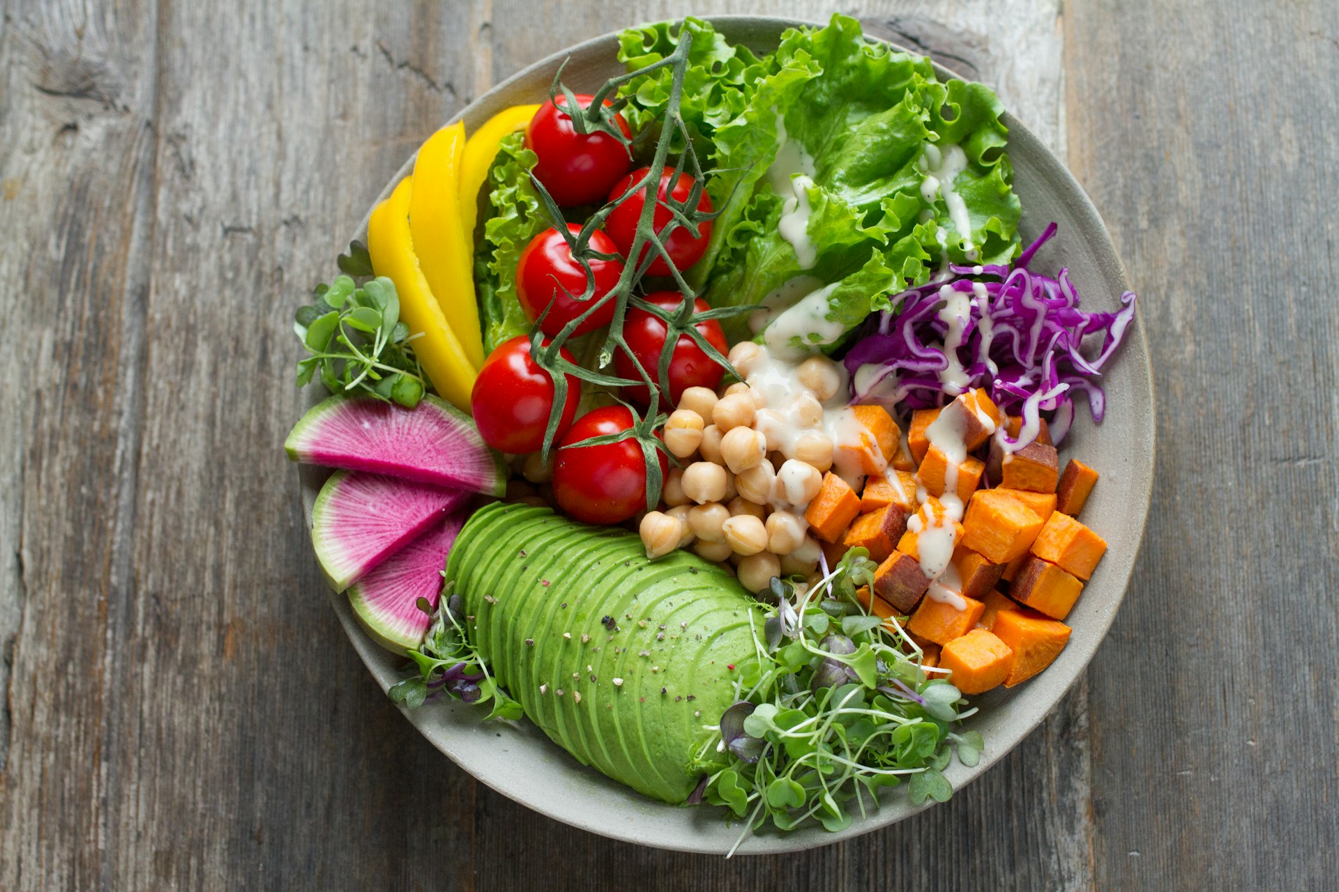 Gezonde verse voeding