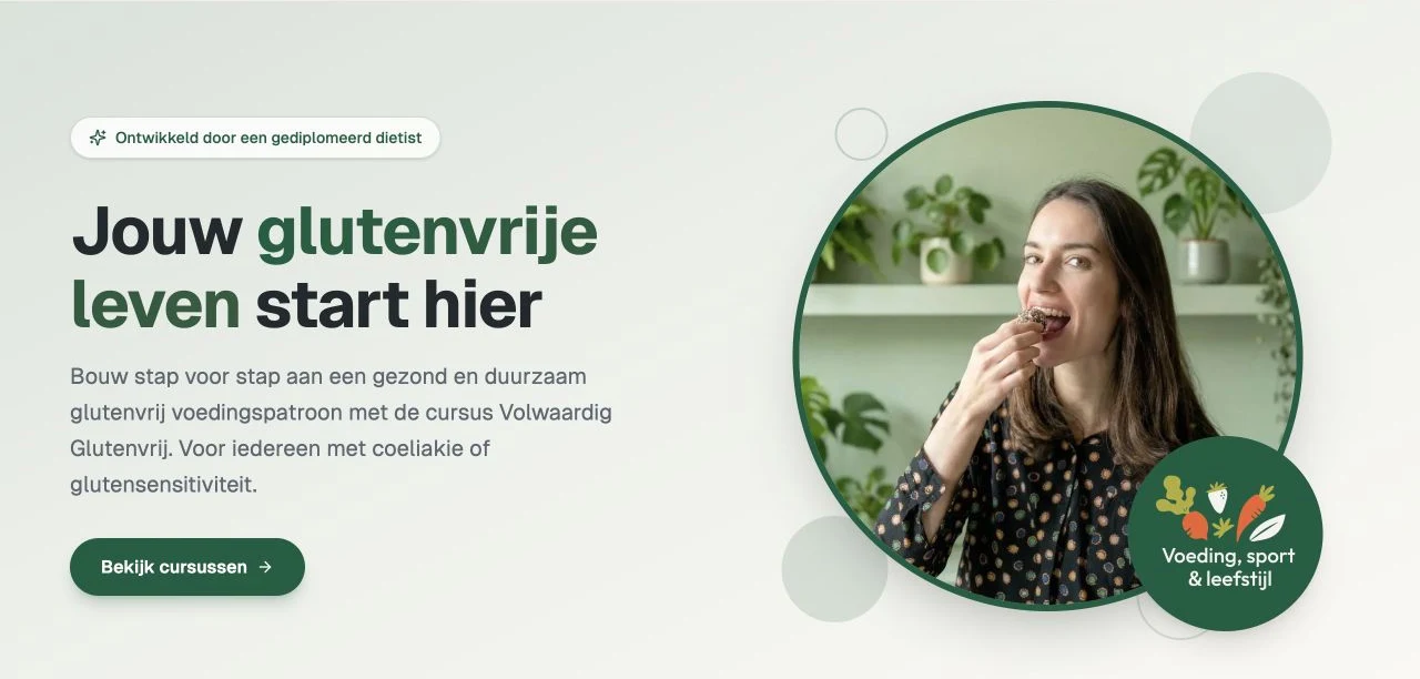 Online cursus Volwaardig Glutenvrij